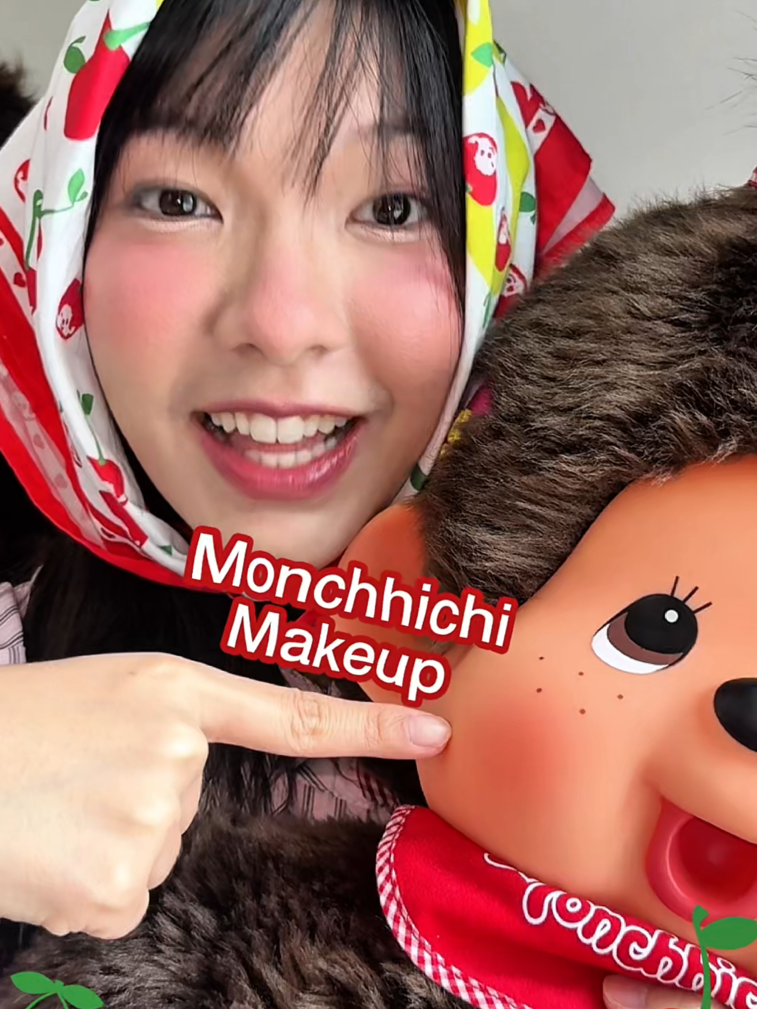Monchhichi Makeup  #Monchhichi #GentleColorsxMonchhichi #GentleColors #CherryliciousClub #FYP #รีวิวบิวตี้