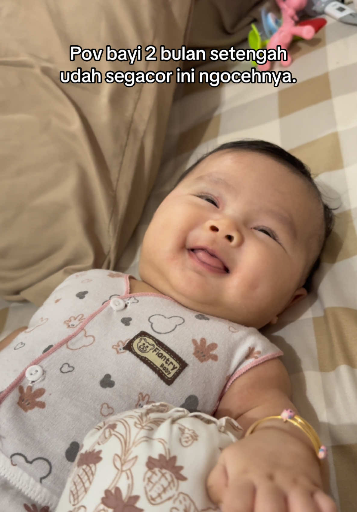 Masyaallah kesayangan buna🥰 #bayilucu #babygirl #fyp #bayigemes #bayingoceh 