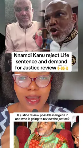 Nnamdi Kanu reject the life sentence given to him by federal high court Abuja and demand for justice Review#instablog #instablog9ja #gossip #gistlover_blog #nigerianews 