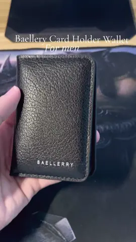 Baellery Card holder wallet for men #cardholder #walletformen #cardholderwalletformen #leatherwallet #cardwallet 