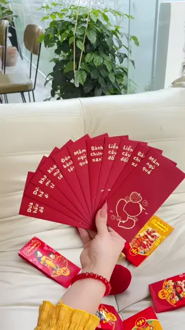 Bao lì xì Tết Việt Nam 2026 #tiemacha #baolixitet 