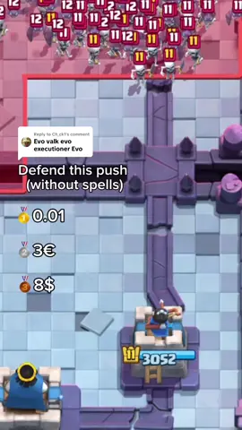 Replying to @Ch_ck1 Evos😂#clashroyal #clashroyalemoments #clashroyaledaily #clashroyalememe #fyp 