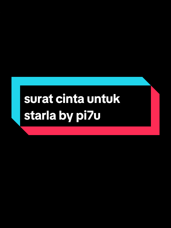 walau? #suratcintaunutukstarla #cover #lyrics #xyzbca 