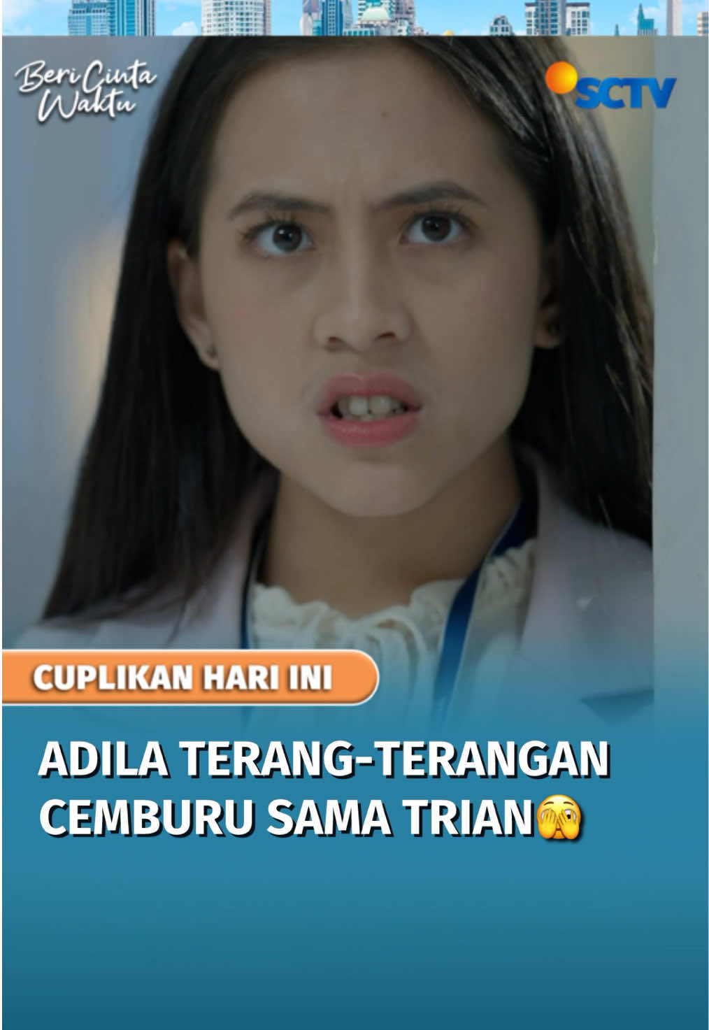Ayoo jangan ditahan-tahan Dil, bilang aja kalau cemburu🤭🫣🩷 Saksikan #BeriCintaWaktu setiap hari, pukul 18.15 WIB hanya di SCTV! Dibintangi oleh Adhisty Zara, Yesaya Abraham dan Rayn Wijaya. #SCTVSinetron #SCTVCuplikan #BeriCintaWaktuSCTV #SerunyaNontonBeriCintaWaktu