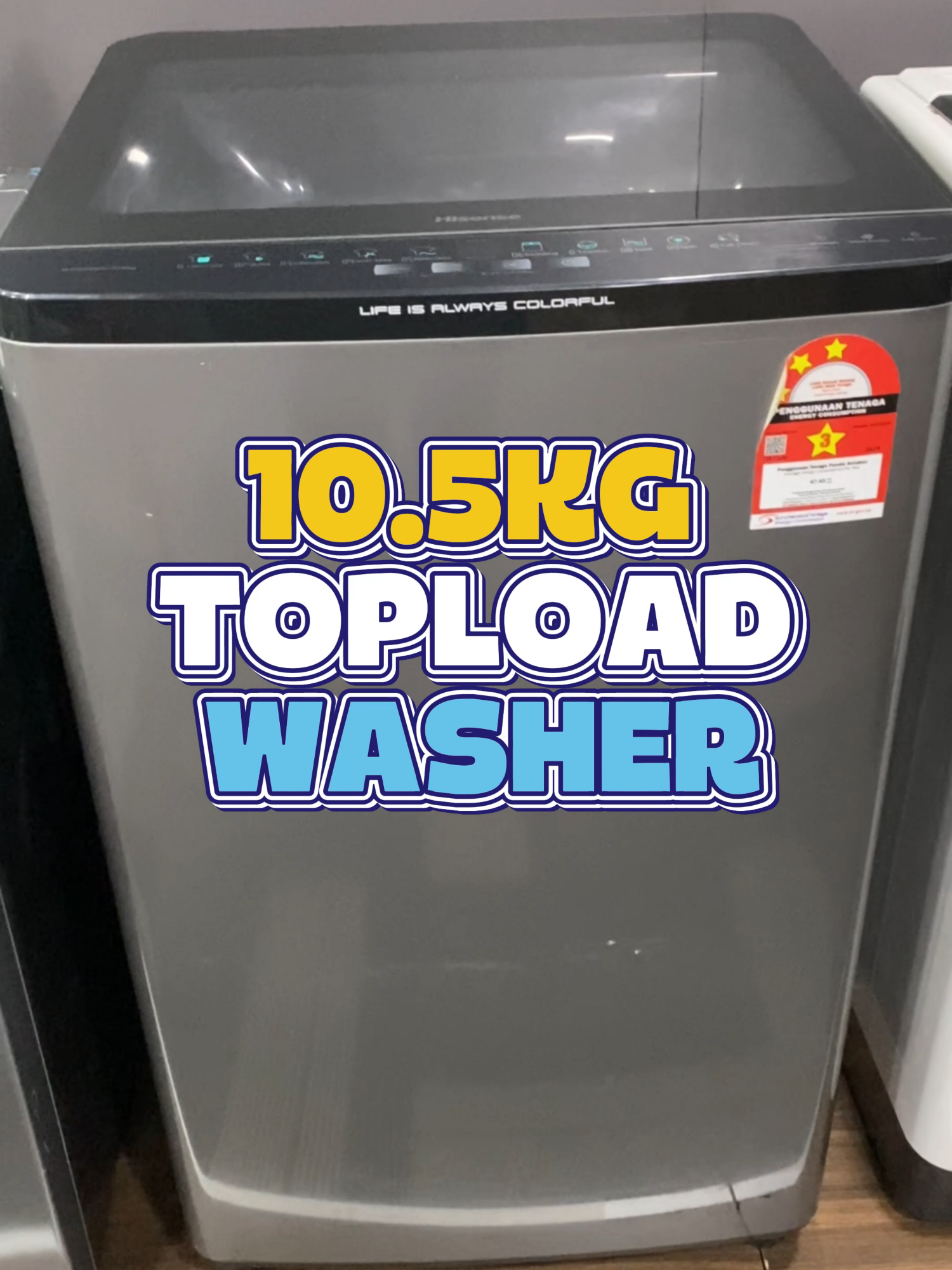 Nak jaga maintenance washer ni sangat mudah!🔥Boleh buat sendiri je! And paling syok dia ada AI Wash!✅ So washer ni setting sendiri!✅ #hisense #hisensemalaysia #hisensewasher #aiwash #tiktokshop #tiktokshoplive #boostedpeek #hisensewashingmachine