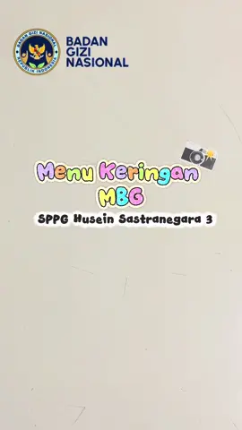 Karena ada beberapa sekolah yang PJJ jadi kita kirim MBG dengan menu Keringan, semoga pada suka ya 🫶 #mbg #mbglovers❤️ #sppg #sppg #bgn 