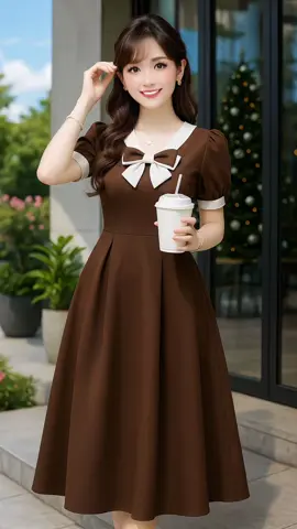 Mẫu Mới Vừa Cập Bến – Thanh Lịch Chuẩn Gu Nàng @Vân Anh Chăm Chỉ  @Vân Anh Chăm Chỉ  @Vân Anh Chăm Chỉ #DamThietKe #TrangPhucNu #PhongCachThanhLich #GuThoiTrang #DepMoiNgay 