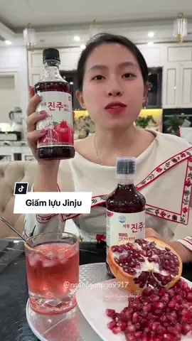Giấm lựu Jinju Hàn quốc dễ uống #giamluujinju #jinjuhanquoc #giamluuhanquoc #ngocngannga #nnngiamluajinjuhanquoc 