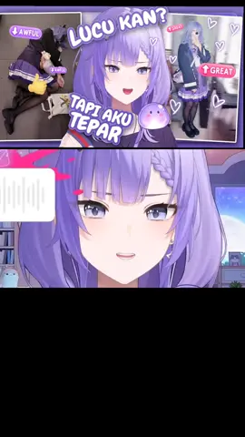 Echi Kalau Jadi Kuda Pasti Dikit Dikit Awful [Elaine Celestia/Re:Memories] #fyp #Vtuber #Shorts 