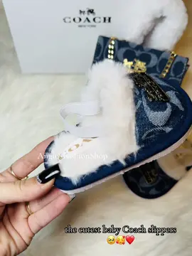 #fyp #babyslippers #coach✨ 