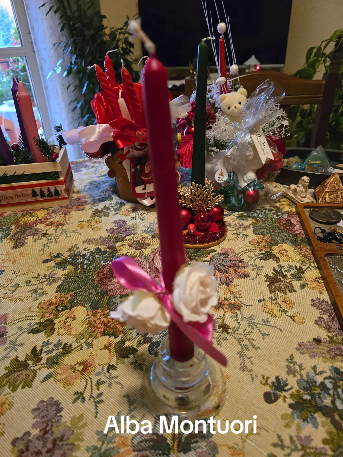 Vi aspetto con le mie candele di Natale  #sensitivalbamontuori #sensitiva #cartomanzia #veggenza #cartomante