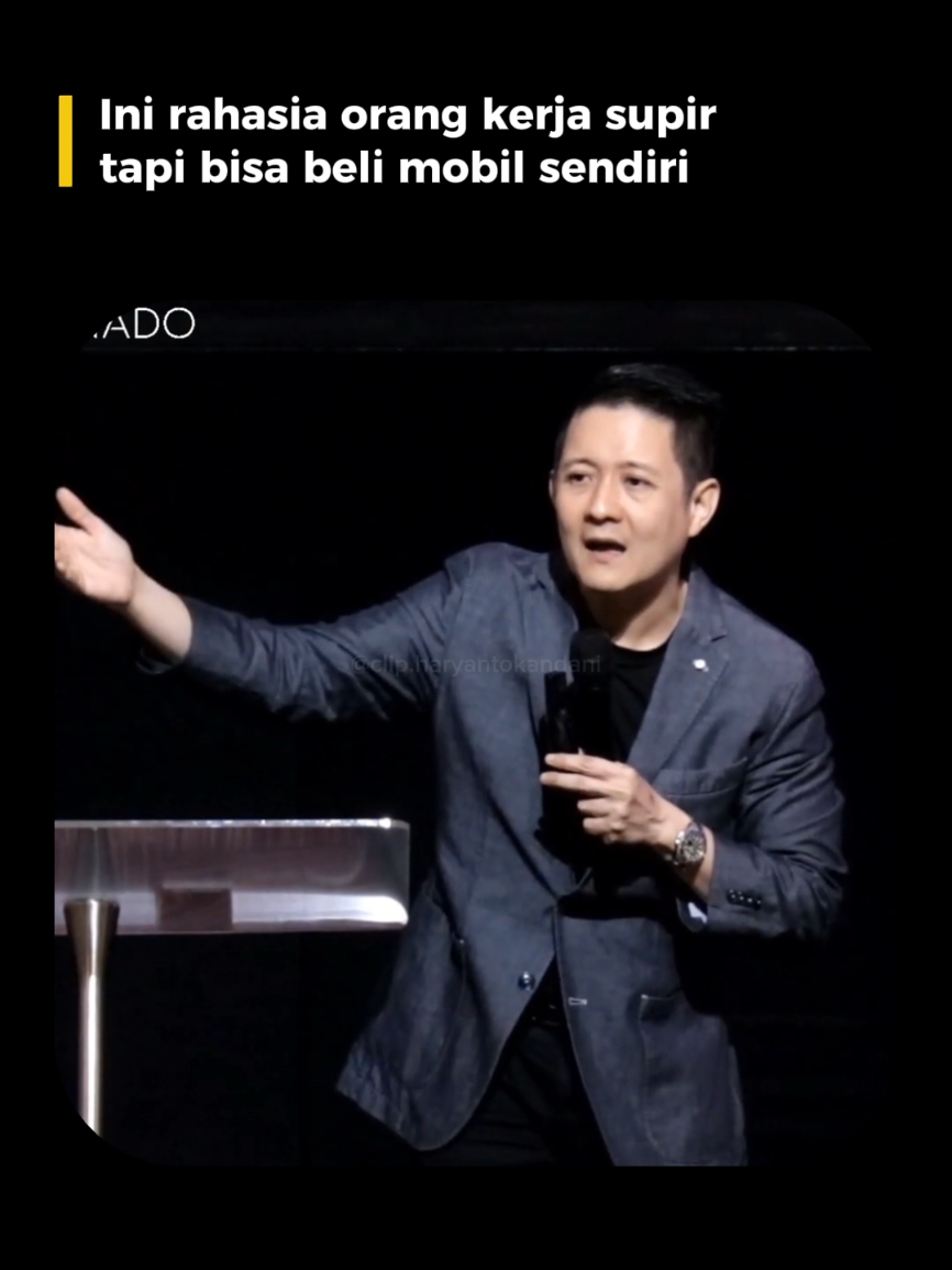 Supir ini gaji minim tapi bisa kebeli mobil sendiri #haryantokandani #motivasi 