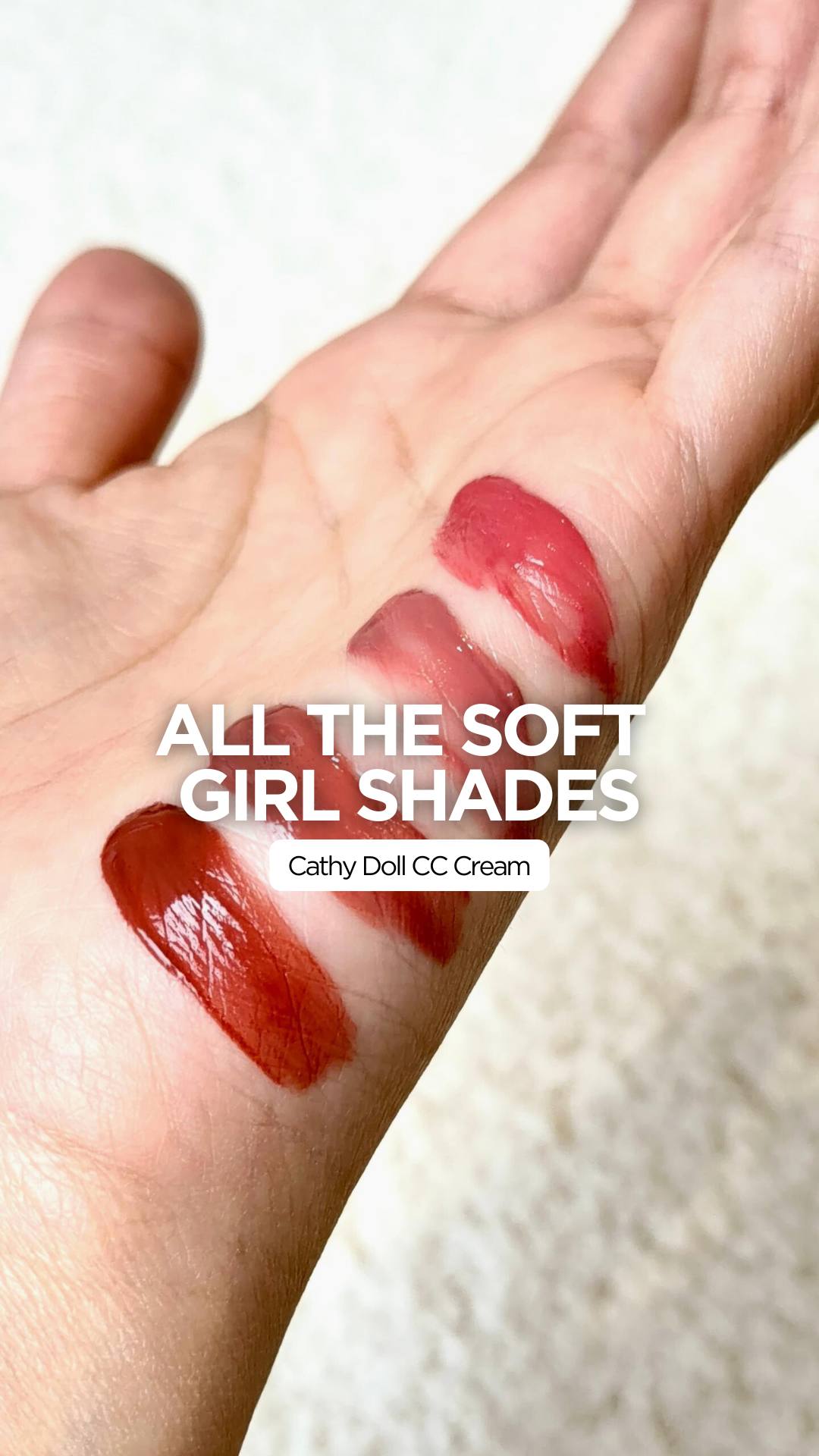 Siapa yang vibes dia soft girl or it girl gittew 💖 wajib tengok sampai habis tau… sebab kita nak racun korang dengan our bestseller Not Too Matte Lip ni hehe 😏 #Cathydollmy #Thaifavs #Nottoomattelip #Lippies #Cathydoll #DoneRacun