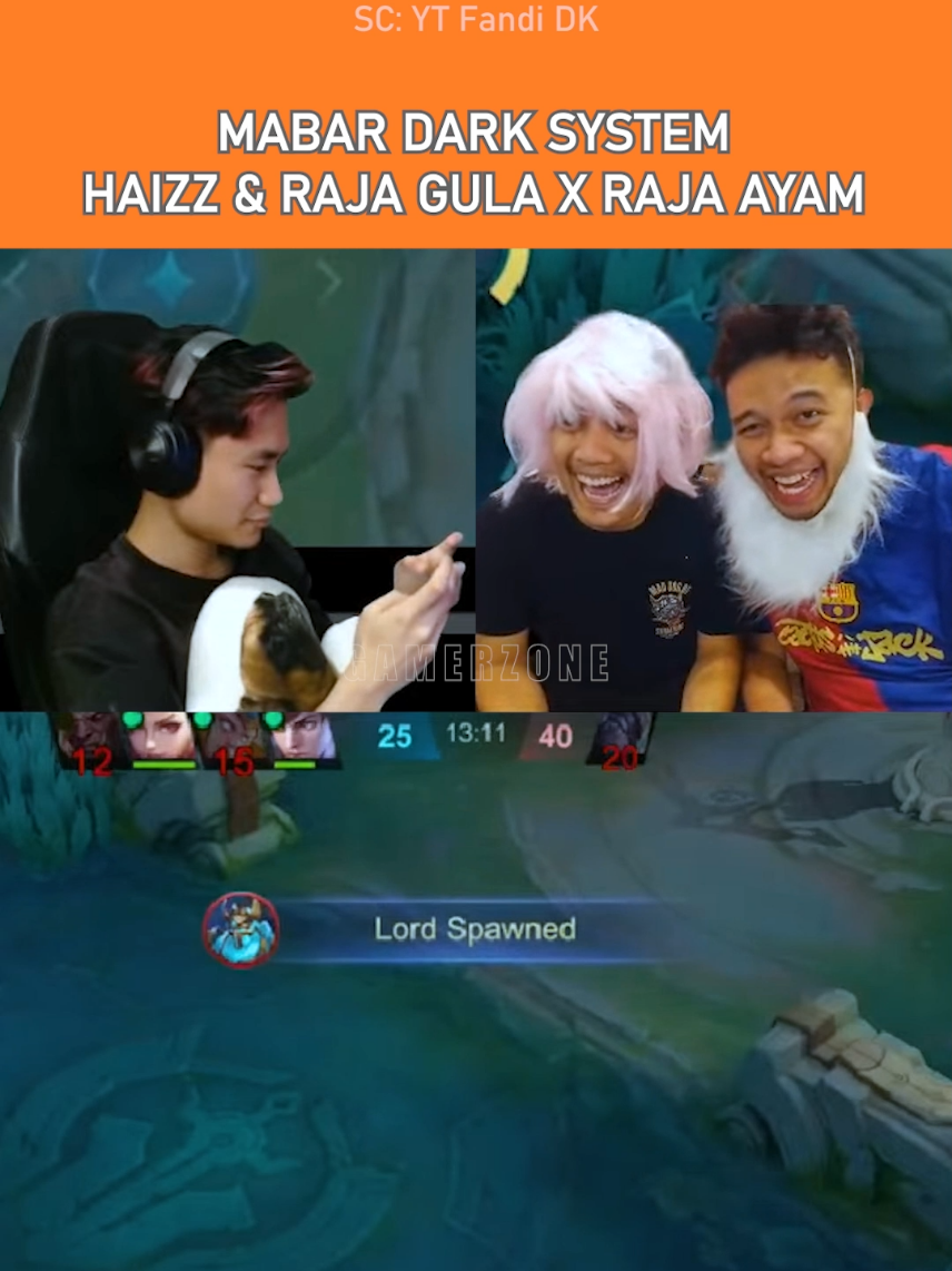 Momen kocak haizz main bareng duo raja 😁  #aehaizz #fandidk #MLBB #MLBBMYHERO #MLBBCreator 