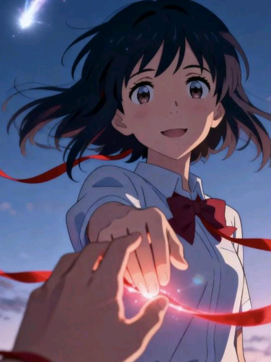 pesona seorang mitsuha 💞🥰 . #kiminonawa #weatheringwithyou #anime #animeedit #mitsuhamiyamizu 