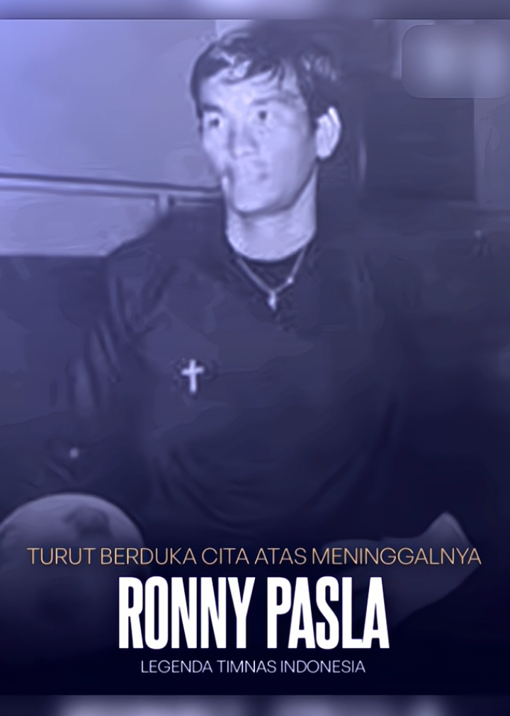turut berduka atas meninggalnya legend timnas indonesia kita 