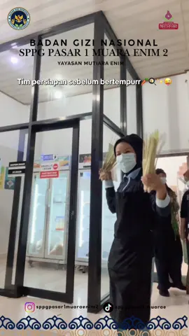 Putarr ke kiri dulu, sebelum bertempur tim persiapan  ✨✨😜 #BadanGiziNasional #MBG #sppgpasar1muaraenim2 #spotnatafari #MuaraEnim
