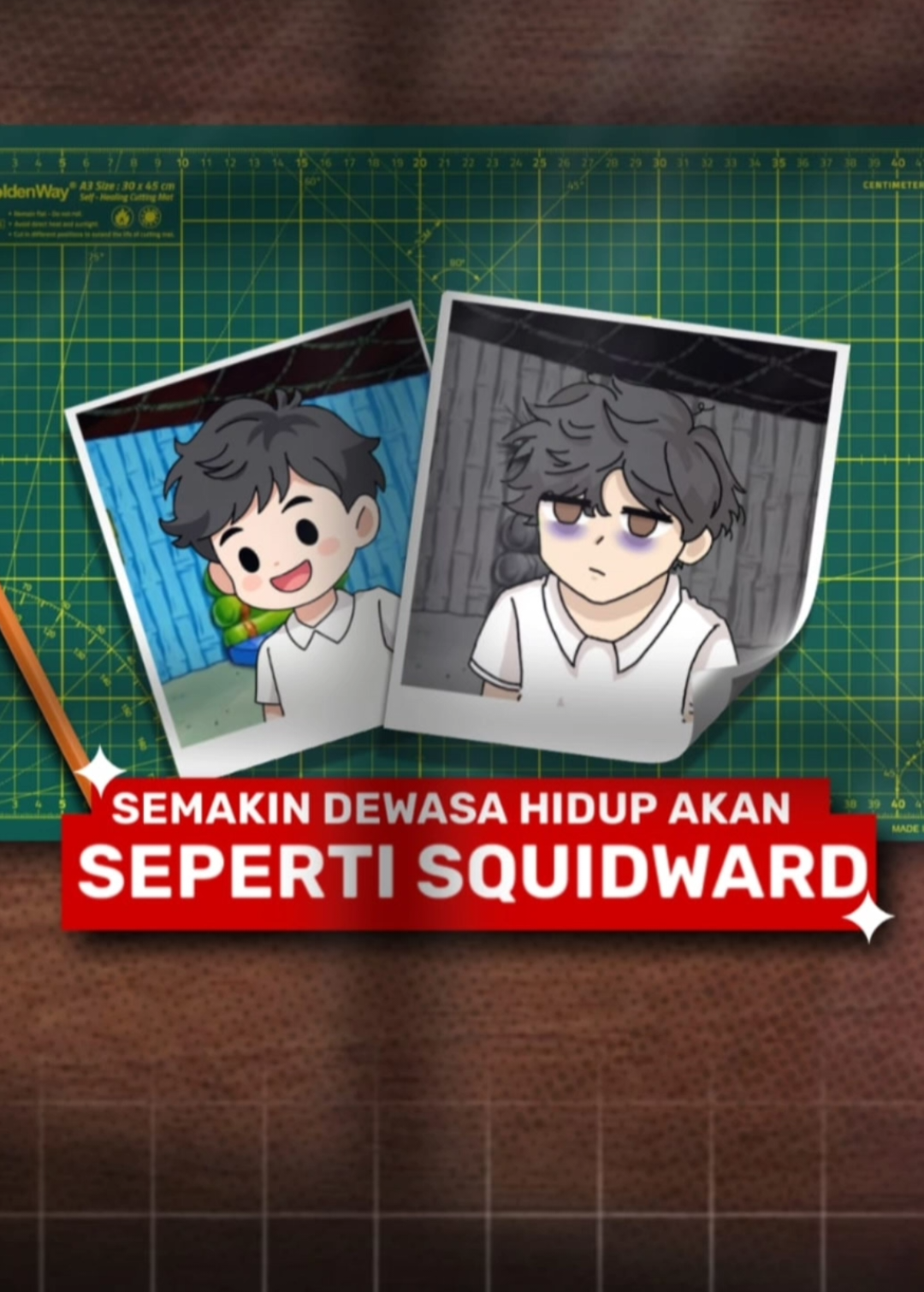 Hidup seperti Lery❎ Hidup seperti Squidward✅ #rapspoint #jokiraps #juraganraps #MLBBXSpongeBob #motivasi 