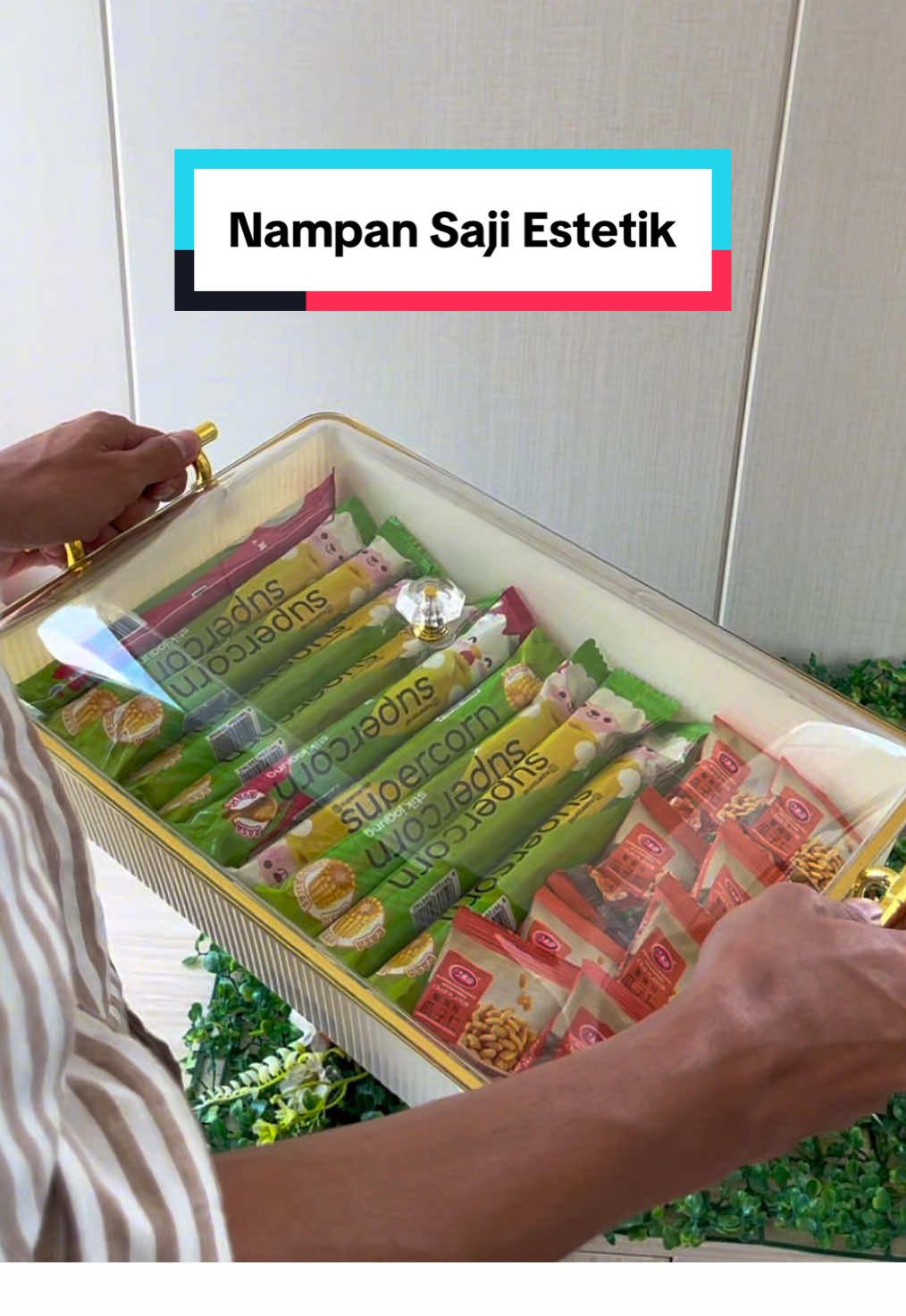 Sajiin makanan buat tamu tapi ga malu-maluin nih🤩 #nampansajimakanan #nampansaji #nampanestetik #wadahmakanan 