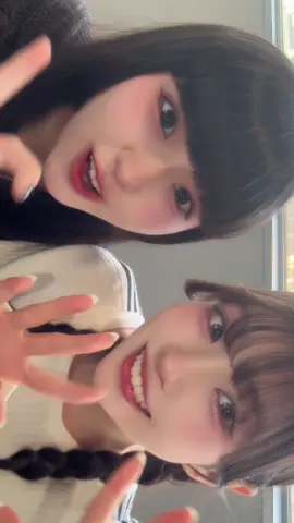 一目で射止めてすっかりトリコ🤍🩵  #ファントムシータ #botばっか @美雨（ファントムシータ） @百花（ファントムシータ） 