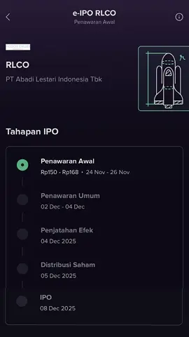 IPO ini baik nya mau masuk atau tidak😂#sahamipoterbaru #fyp #investasipemula#CapCut 