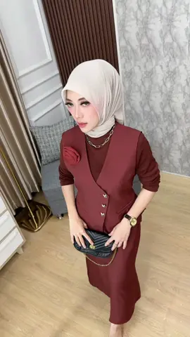 Racun setelan ngantor nihh ☺️☺️ ada harga spesial checkout d live yaaa #setelan #3set 