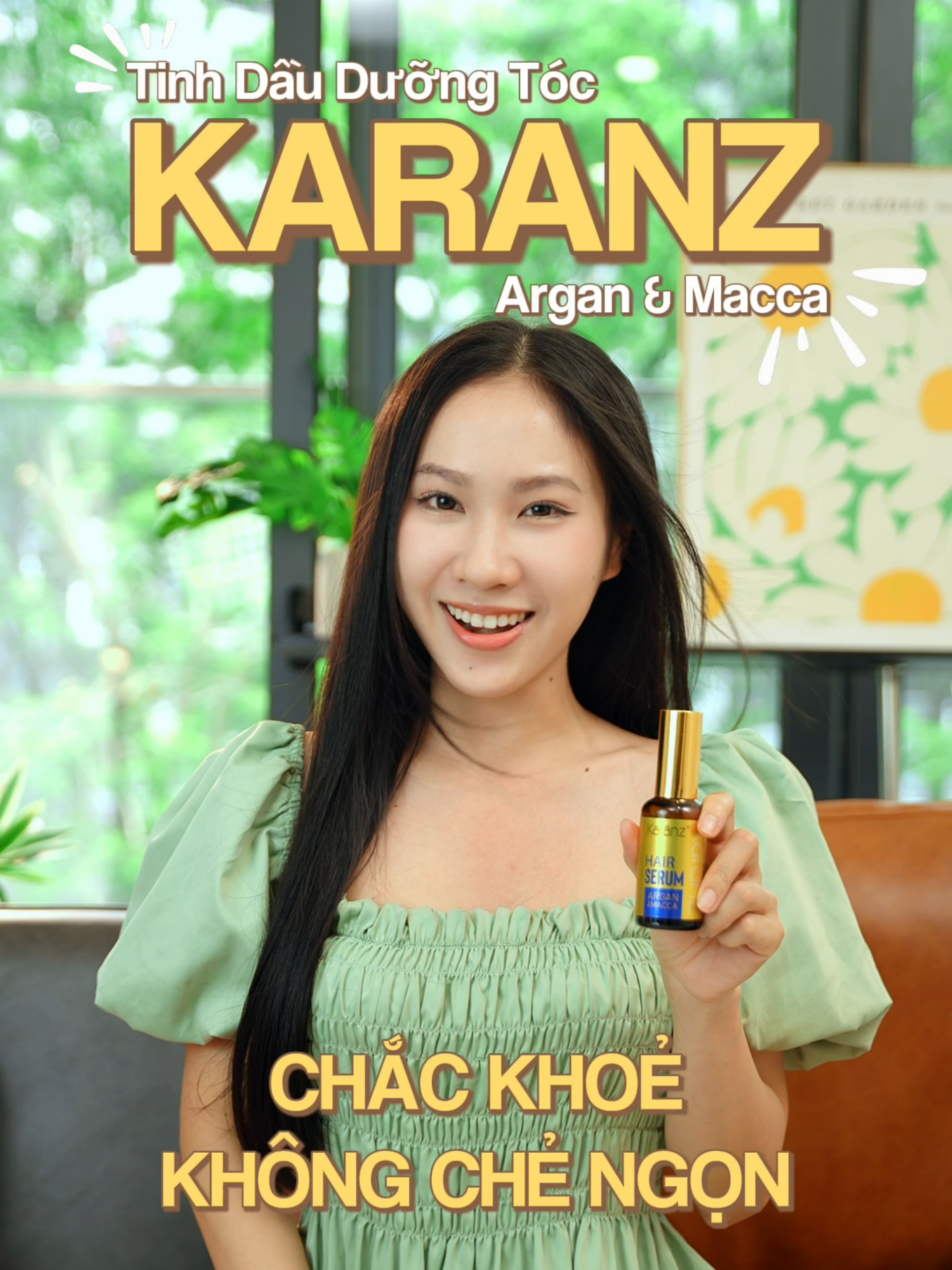 Muốn giải quyết tóc chẻ ngọn thì tìm tới Karanz #karanz #duongtoc #xitduong #chamsoctoc