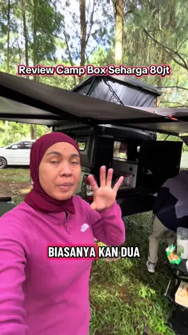 Review Camp Box untuk Mobil, produksi lokal seharga 80jt buatan @user92263367704 Hunai Jawa Timur #creatorsearchinsights #campbox #campervan #hunai 