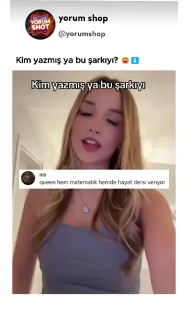 Kim yazmış ya bu şarkıyı? 😄⬇️ #keşfet #keşfetedüş #beniöneçıkart #keşfetteyizzz 