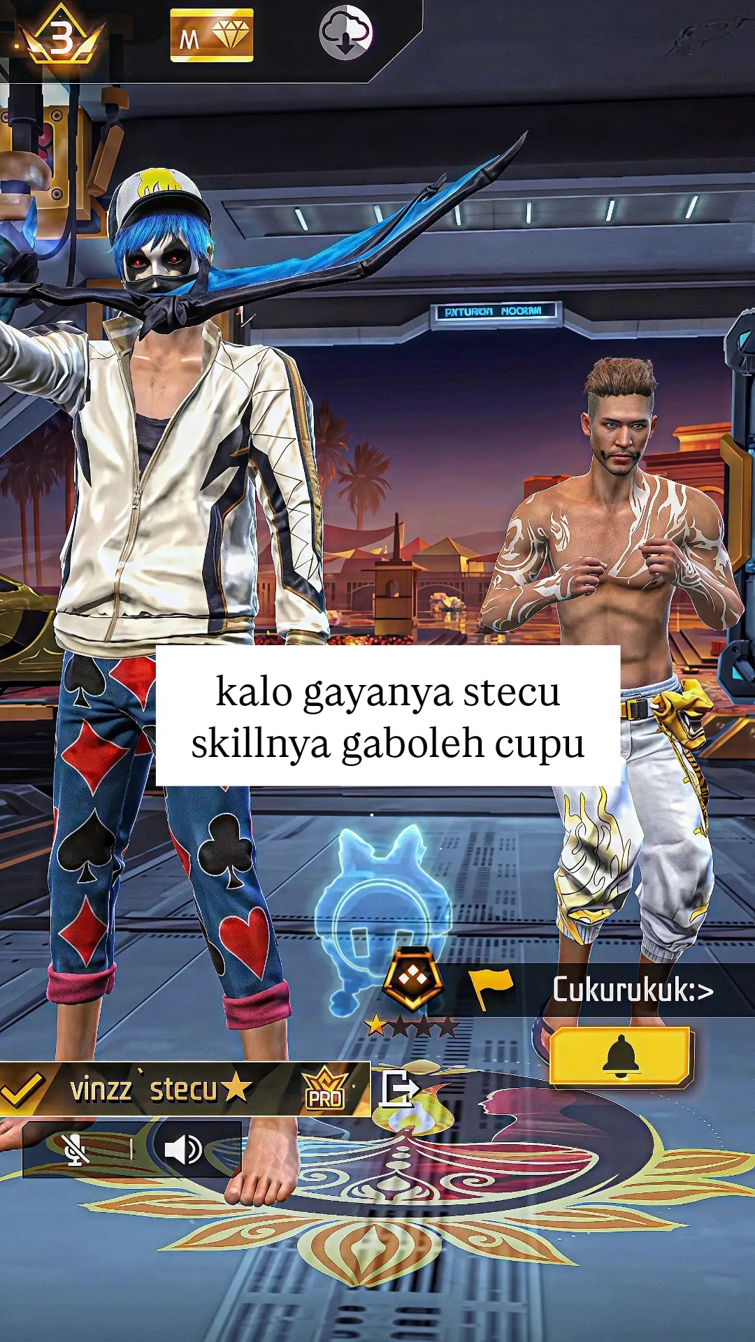 #katakataelitecees🤪👊 #satpamlobby😜👊🏻 #frefiredihati #fyp 