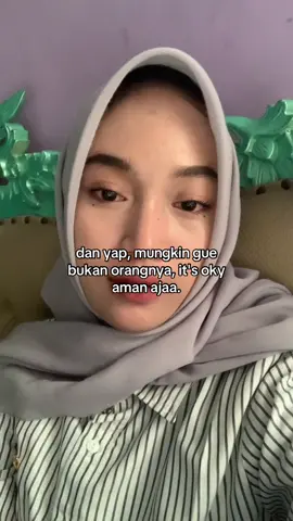 aman aja, tapi sambil nangis