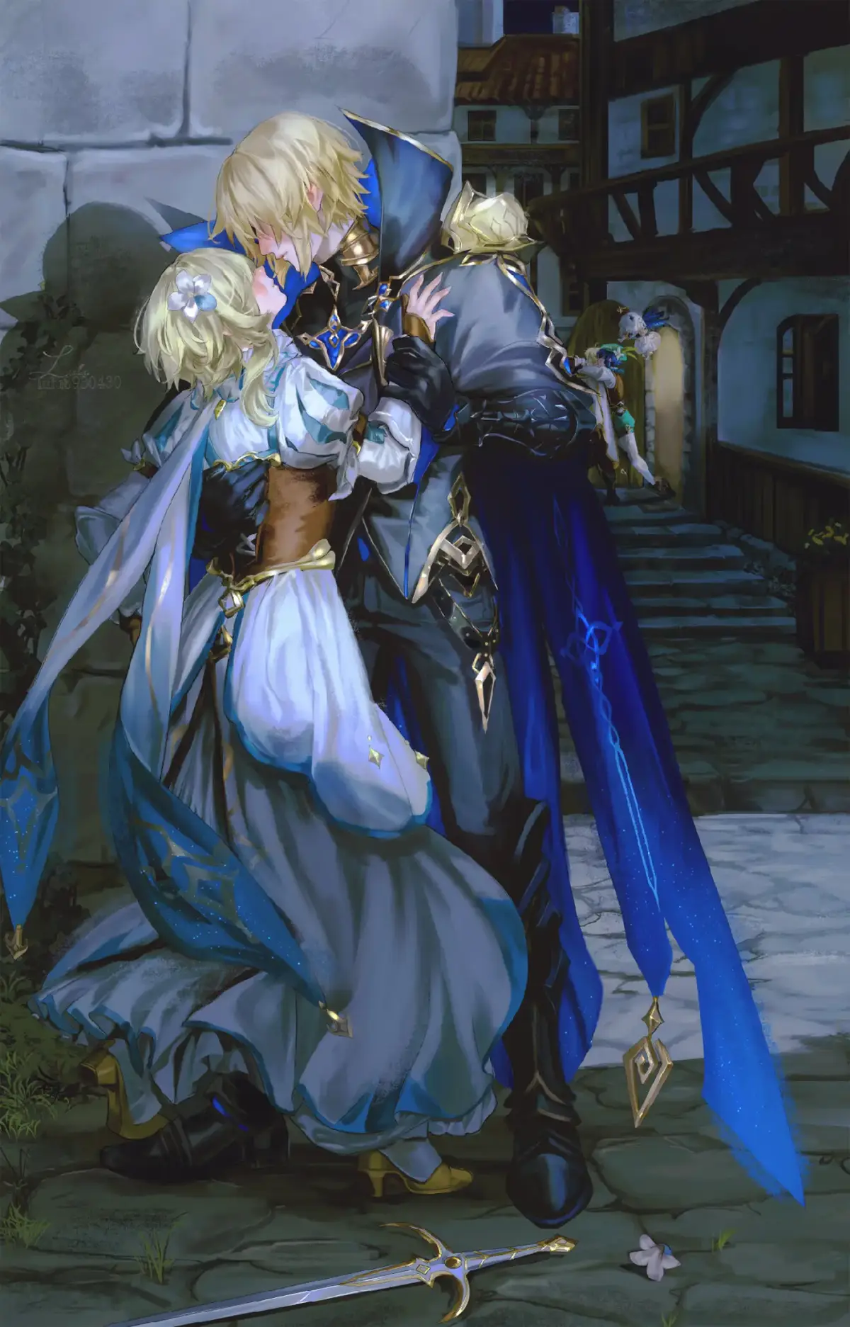 Artist: @lulu8930430 (X) || #lumine #dainsleif #GenshinImpact #genshinimpactedit #fyp 