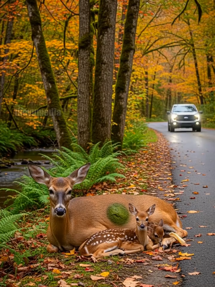 The ultimate display of human empathy! This girl's immediate reaction to the deer's danger is pure hero material. A stunning, high-stakes rescue caught on video. Watch the incredible moment of freedom! #Inspiration #AmazingAnimals #RescueMission #ViralShorts#vumedia2025 #vumedia