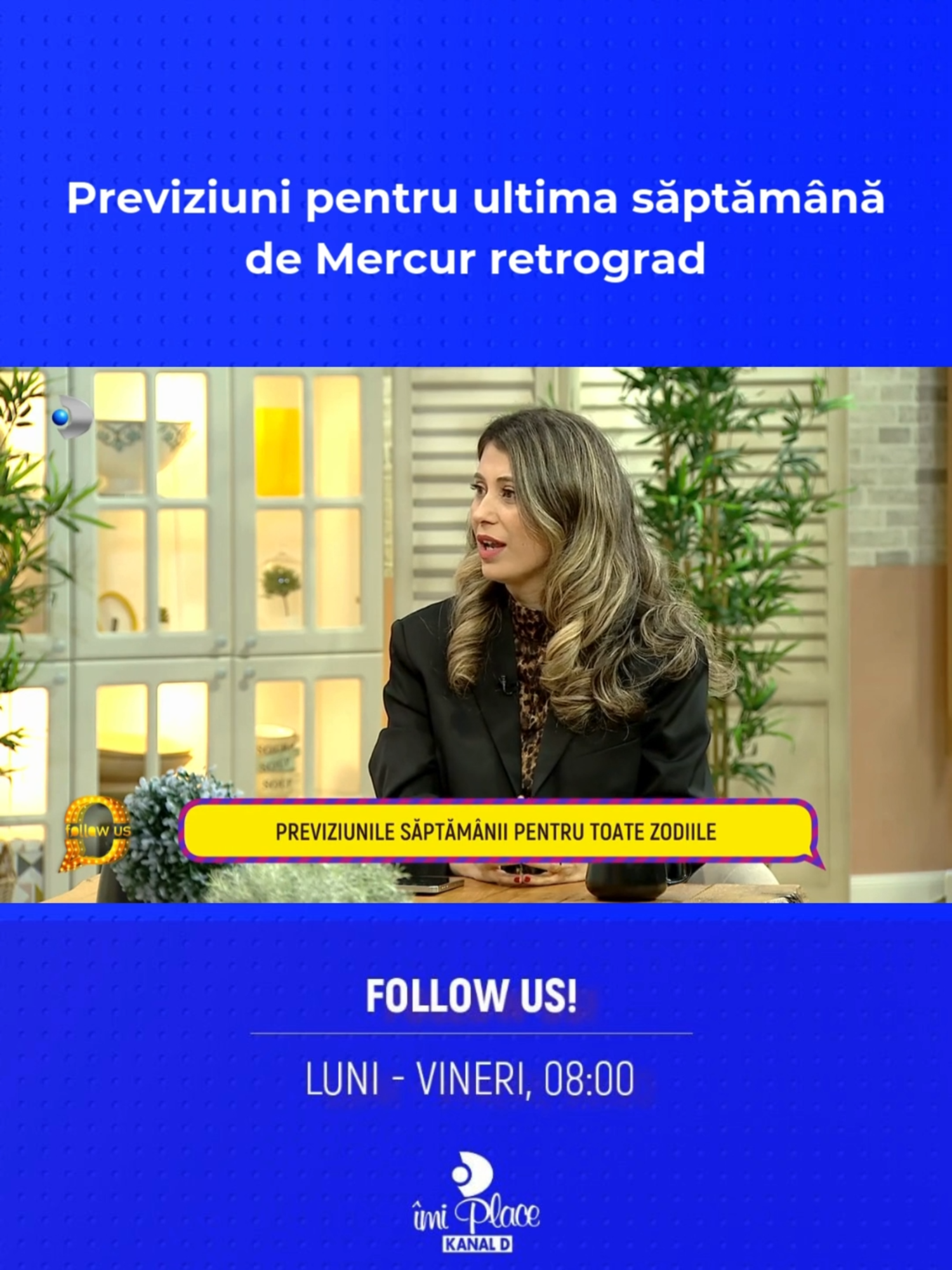 „Mercur retrograd în Scorpion scoate la suprafață adevărul, fricile și atașamentele.” Astrologul Andreea Dincă aduce previziunile acestei săptămâni pentru fiecare zodie. Vezi ce provocări și revelații îți aduc ultimele zile ale lui Mercur retrograd în materialul integral pe canalul nostru de YouTube – Kanal D România. 🪬 #kanaldromania #followus #ilincavandici #teotrandafir #horoscop
