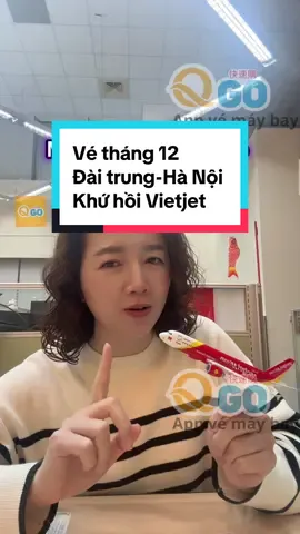 Vé tháng 12 Vietjet #vemaybay #xuhuongtiktok #viral #nguoivietnamtaidailoan 