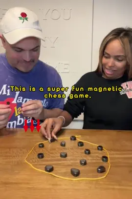 This is a super fun magnetic chess game! #familygames #christmas #games #games #christmasparty 