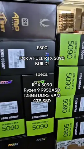 Plugged in with the best GPU deals 🔥 Snagging 5090s for crazy good prices and passing the savings straight to you. If you’re building a monster PC on a budget, you’re in the right place. 💸💻 #rtx5090 #bestbudgetgpu #techsavings #gpu #custompcbuild 