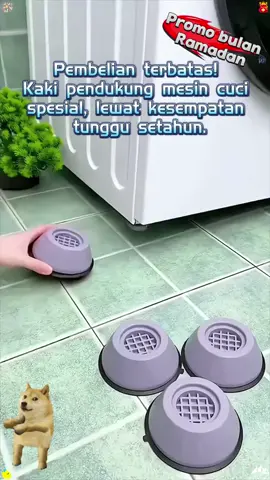 ZZ24 Pasang dengan cepat kaki mesin cuci ini WashingMachineFeet  pada mesin cuci Anda di rumah. Kaki ini memudahkan proses pembersihan dan juga mengurangi getaran mesin.