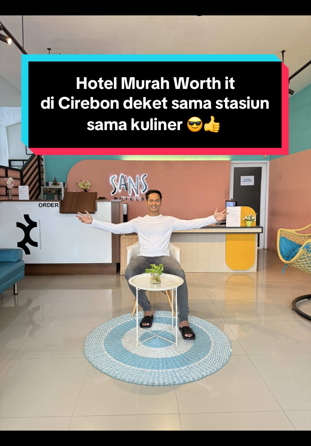 @SANS Hotels widarasari cirebon ini bakalan cocok buat staycation kamu selama liburan akhir tahun di cirebon nanti 😉 Download aplikasi @RedDoorz Indonesia ketik nama hotel trus masukin kode ‘YUKNGINEP’ supaya dapet diskon 25% 🥳😍🤩  #RedTravelers #BerkeSANS #hotelcirebon