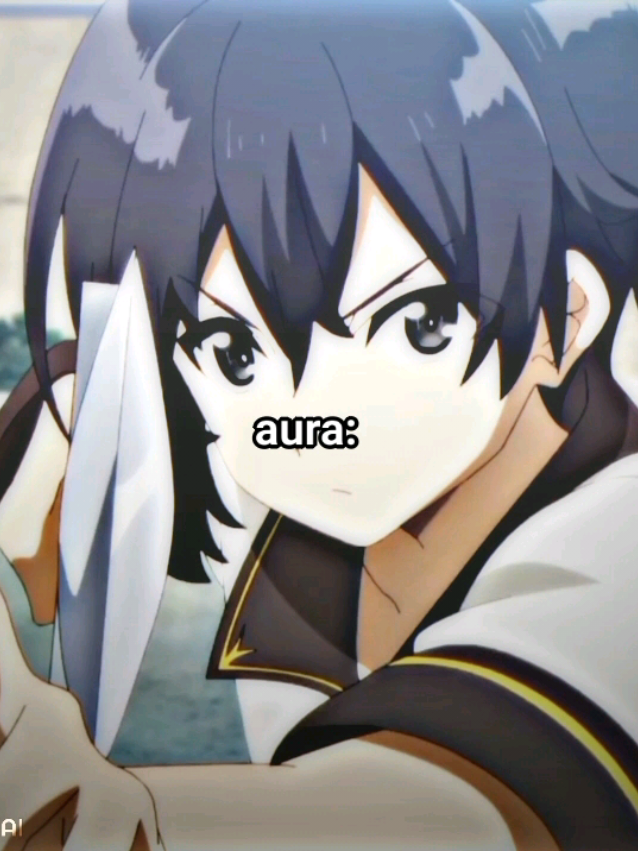 he has an aura🔥 #kagenojitsuryokushaninaritakute #theeminenceinshadow #anime #margawof #dessekai 