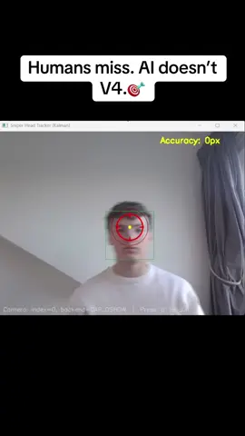 New upgrades: removed DELAY, changed KALMAN correction.  Almost 100% accuracy, maybe il put it on a robot arm and connect it to something to shoot! #ai #computervision #esp32 #robotic 