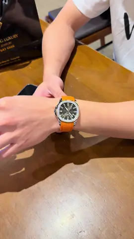 Lại có thêm PP cam đẹp , Mời anh zai lên tay ạ 🥰 #phanhungluxury #trangsuc #donghonam #fyp #dongho 