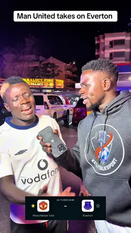 Man United fans are confident to beat Everton at Old Trafford #footballcreatorssc #kevinmasagara #ceowachelsea @Kevin masagara 