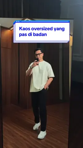 Kaos yang fittingannya cakep bonus anti gerah lagi kalo dipake🤭 #Trent #kaosoversize #kaospria #kaoscowok #kaospolos 