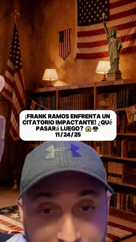 ¡Frank Ramos enfrenta un citatorio impactante! ¿Qué pasará luego? 😱⚖️ #storytime #noticiascalientes #mundolegal #fyp #baezlawfirm #derekrosa #rielolawfirm #greenscreen #dwts #breakingnews