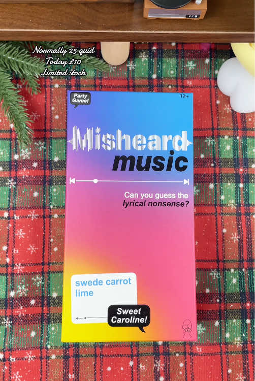 VIRAL LYRICS GAME #viralgames #christmasgames #gamesnight #blackfriday #tiktokmademebuylt 