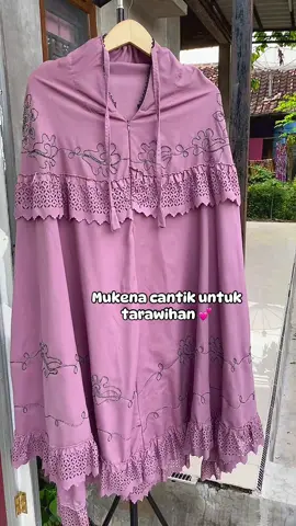 Mukena cantik untuk tarawihan nih bunda