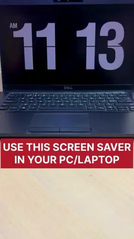 How to set clock screensaver in PC/Laptop || #computer #window11 #Tech #laptop #computertips 