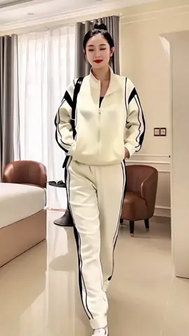 Set Bộ Dành Cho Nữ Dài Tay Phối viền#bodonu#dothudong #setdoxinh #xuhuong #trending 