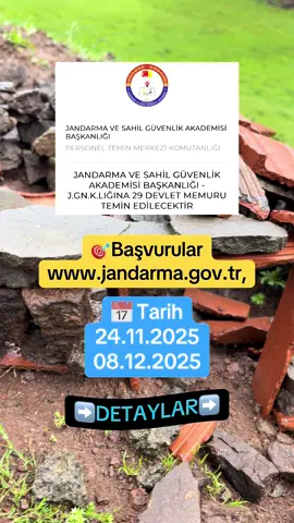 JANDARMA ve SAHİL GÜVENLİK AKADAMİSİ BAŞKANLIĞI 29 memur alım ilanı detaylar kariyer kapısı üzerinden bakabilirsiniz 🙋🏻‍♂️ 🏹Bu tarz alımları kaçırmamak için TAKİP etmeyi unutmayın🙋🏻‍♂️ #türkiye #memur #keşfetteyizzz #keşfet #kpss 